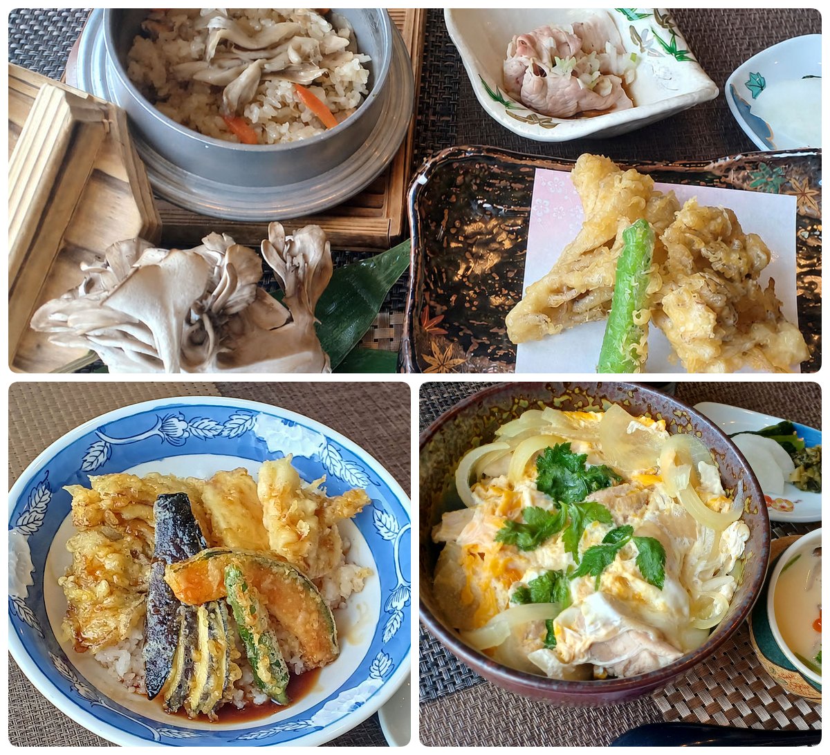 滝乃湯 ランチ まいたけ御膳